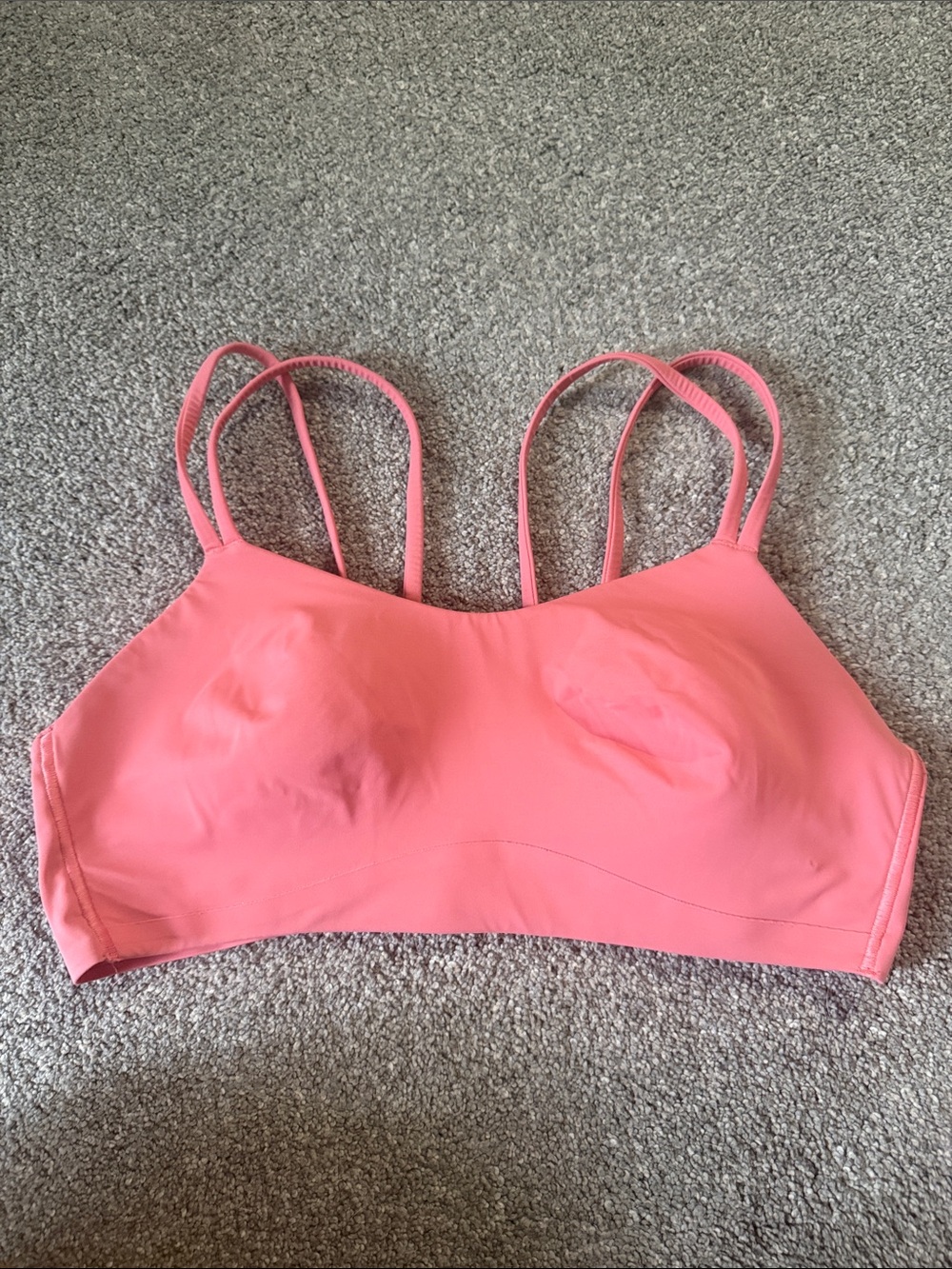 Lululemon Women's Coral Seamless Bralette